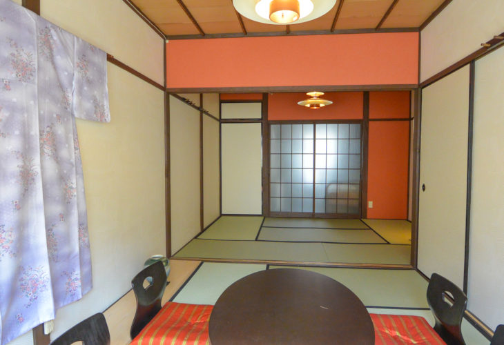 和室 Japanese room Kyoto guesthouse 京都 宿泊